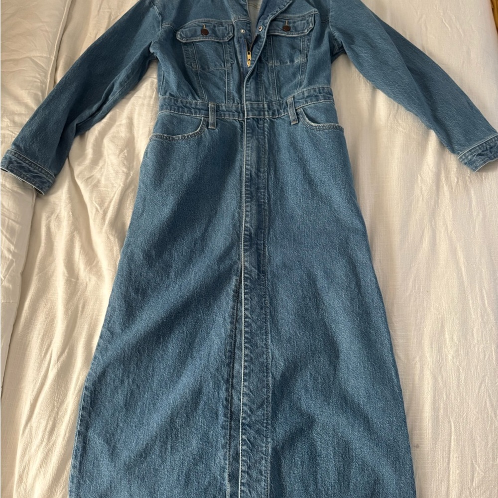 Denim Maxi Dress